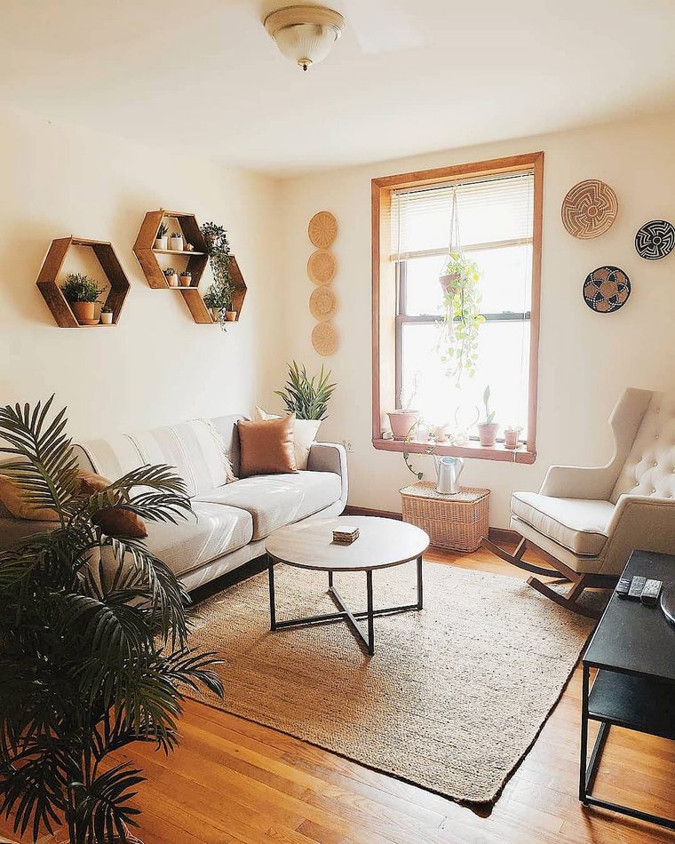 Lightened-Up Bohemian Living Room Ideas