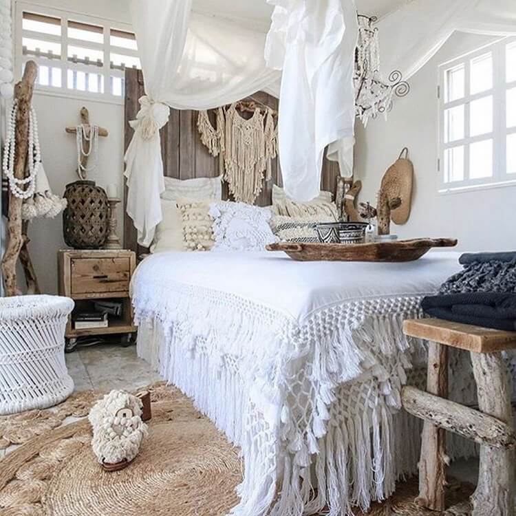 Inviting Bohemian Bedroom Ideas | Bohemain Boho