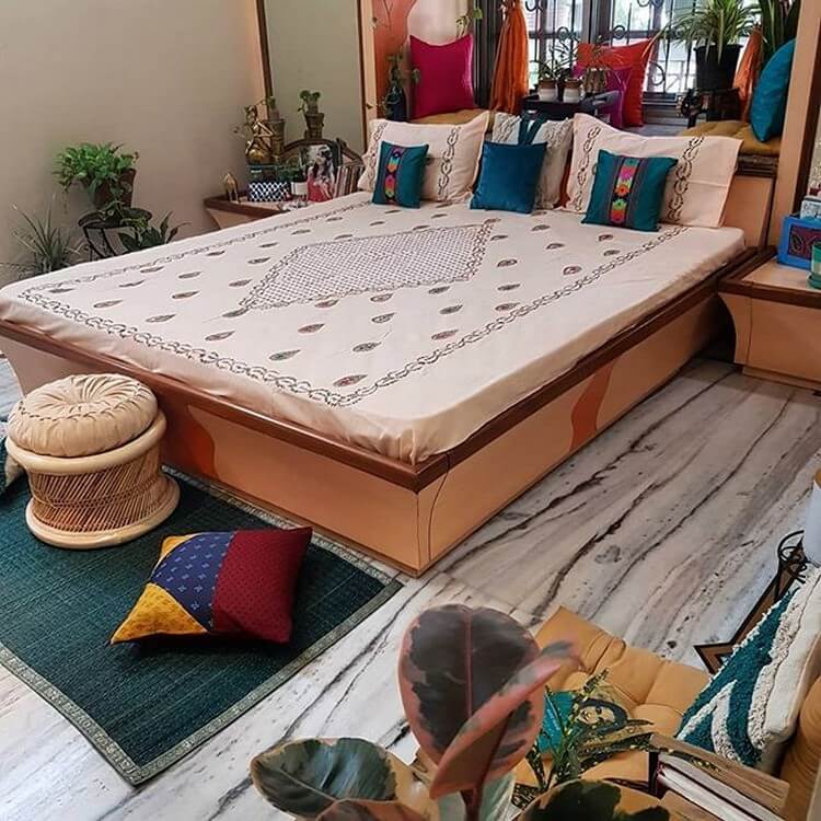 Bohemian bedroom (38)