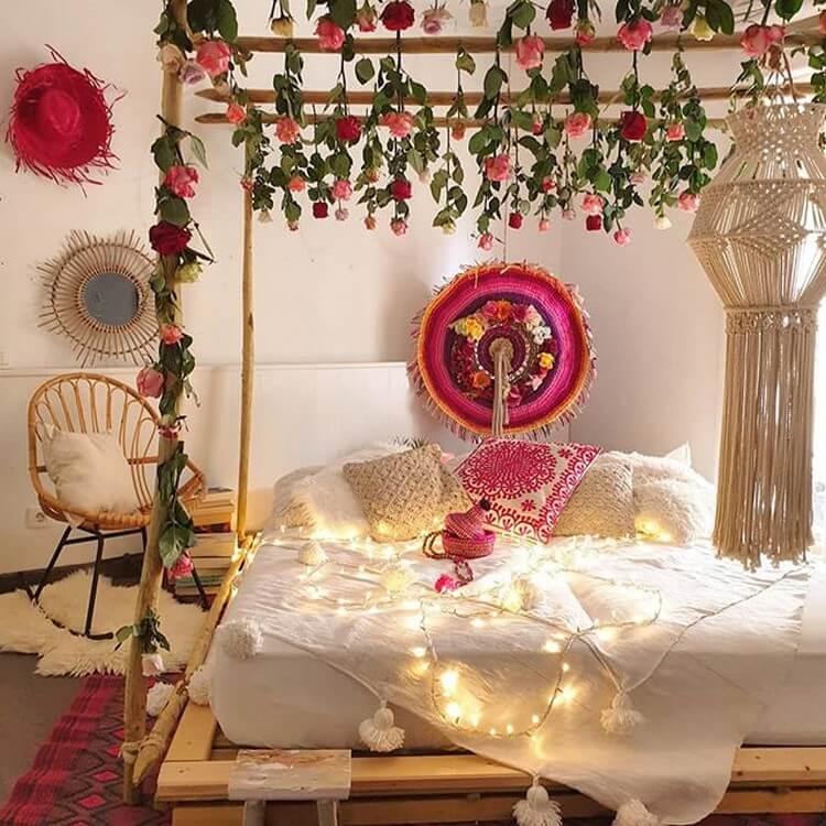 Bohemian bedroom (5)