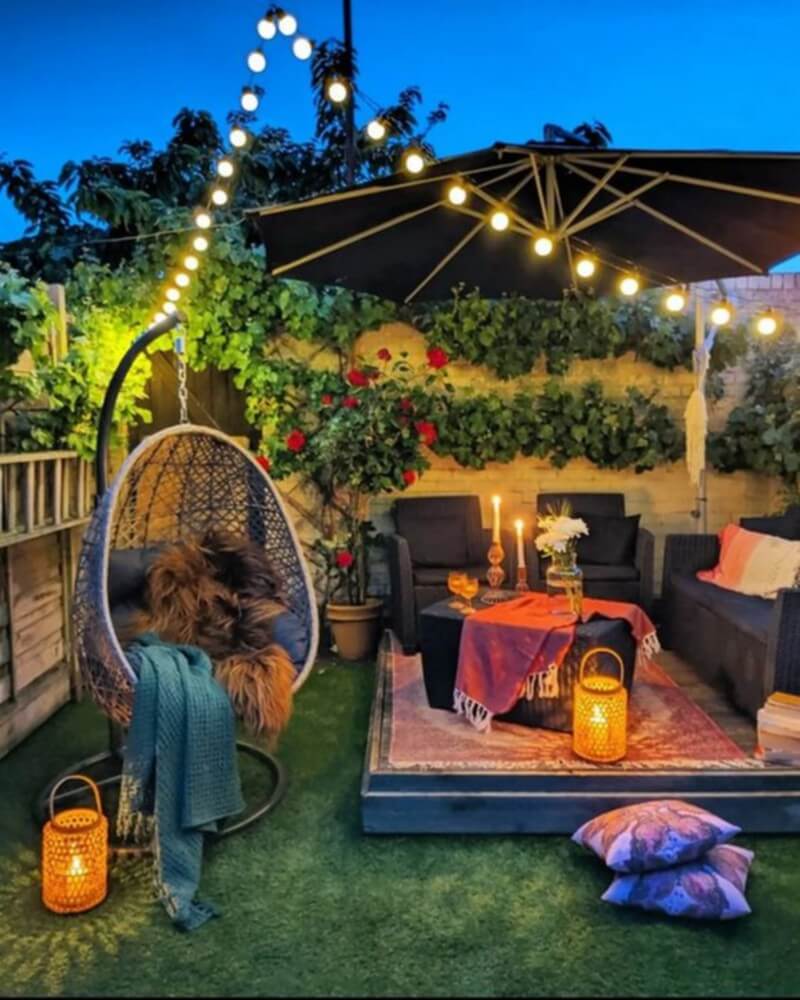 Amazing Garden Decor Ideas in Bohemian Style (13)