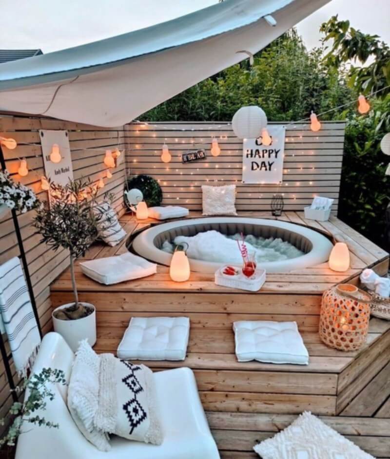 Amazing Garden Decor Ideas in Bohemian Style (24)