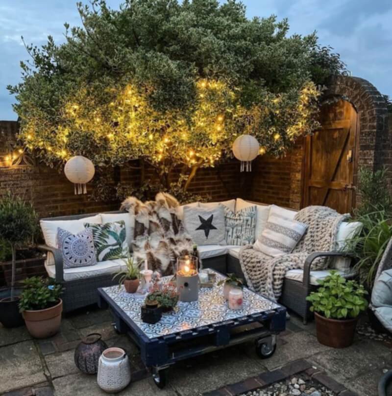 Amazing Garden Decor Ideas in Bohemian Style (3)