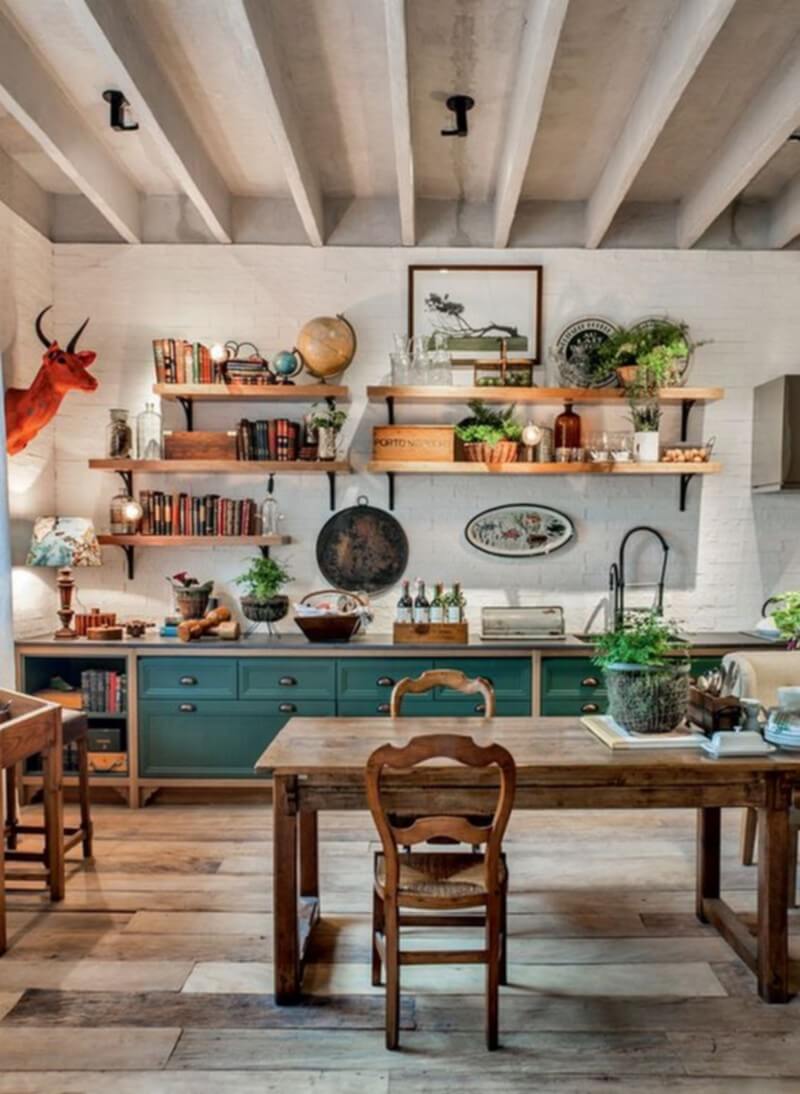 Inspiring Bohemian Kitchen decor Ideas Bohemain Boho