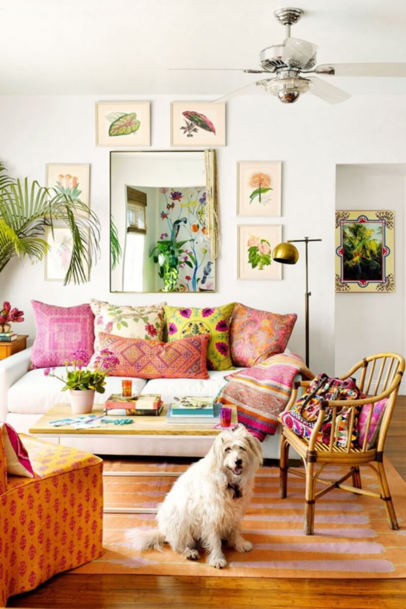 Bohemian Living Room (32)