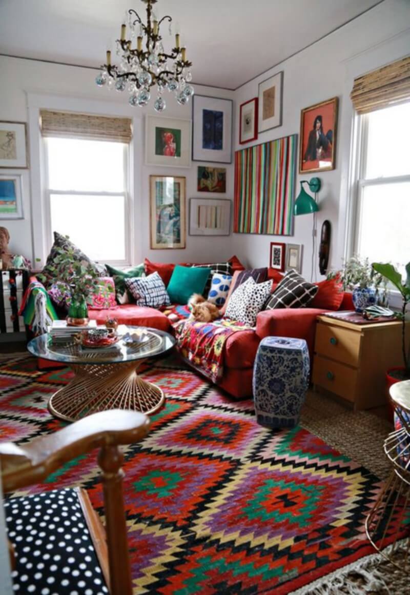 Bohemian Living Room (36)