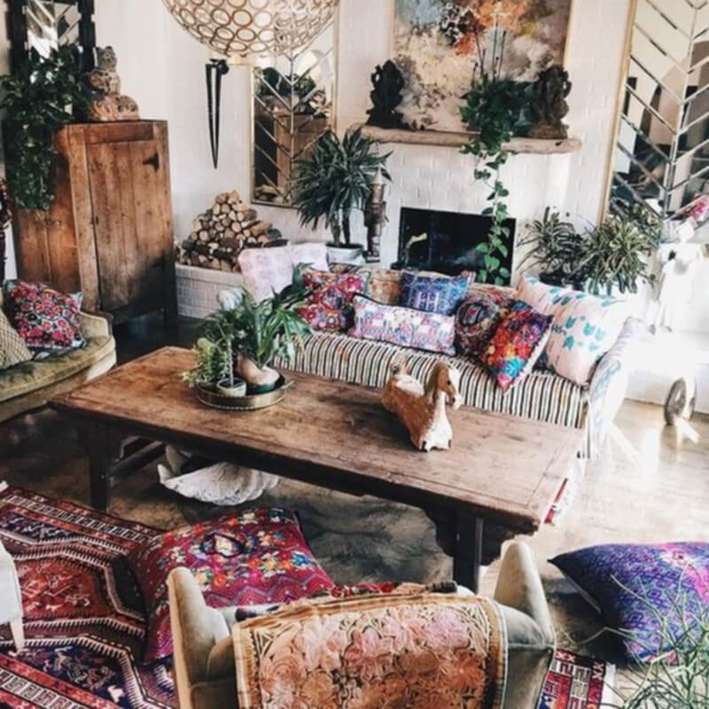 Bohemian Living Room (37)
