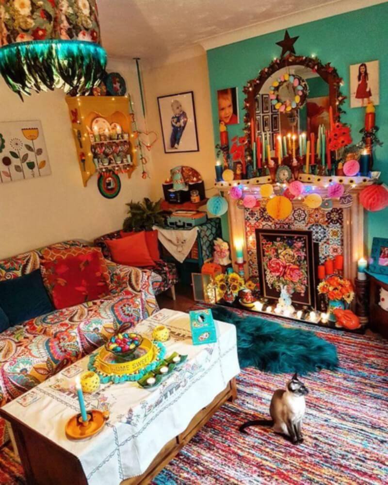 Bohemian Living Room (7)