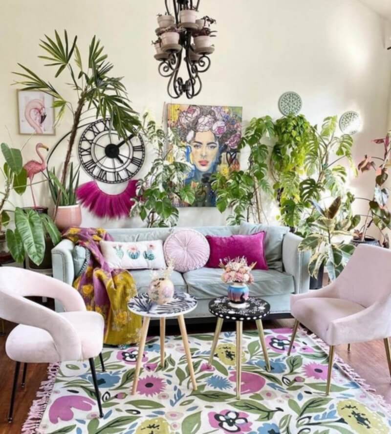 Bohemian Living Room (9)