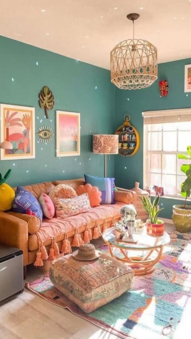 Bohemian Living room (7)