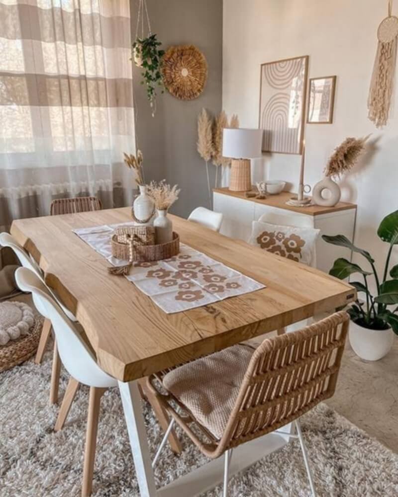 Original Boho Chic Dining Room (11)