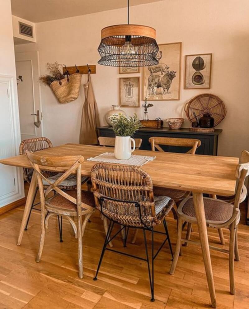 Original Boho Chic Dining Room (14)