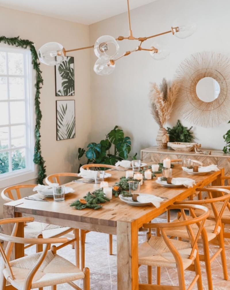 Original Boho Chic Dining Room (4)
