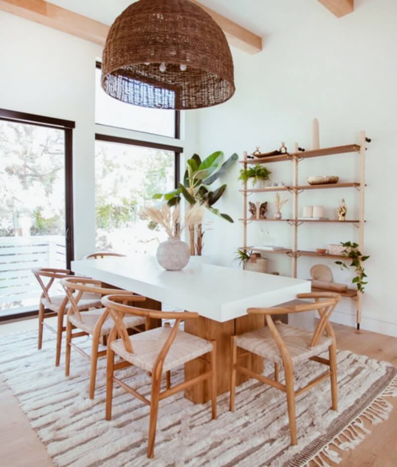 Original Boho Chic Dining Room (5)