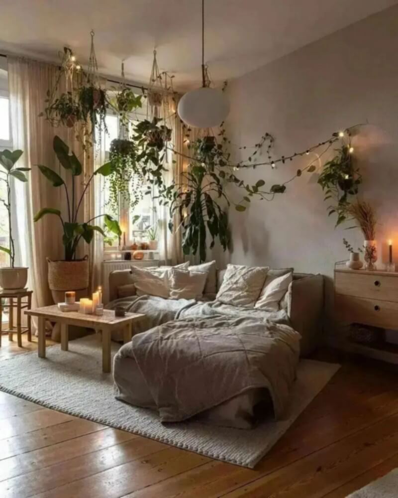 Modern Boho Living Room Furniture (26)