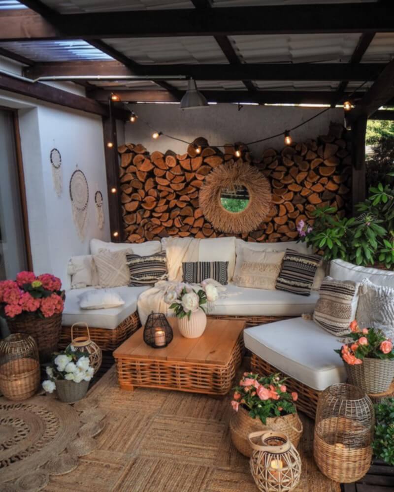 Modern Boho Living Room Furniture (5)