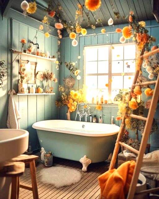 Boho Bathroom Ideas (26)