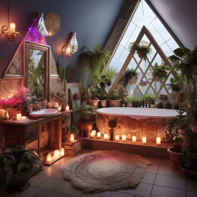Bohemian Bathroom Decor Ideas & Trends (3)