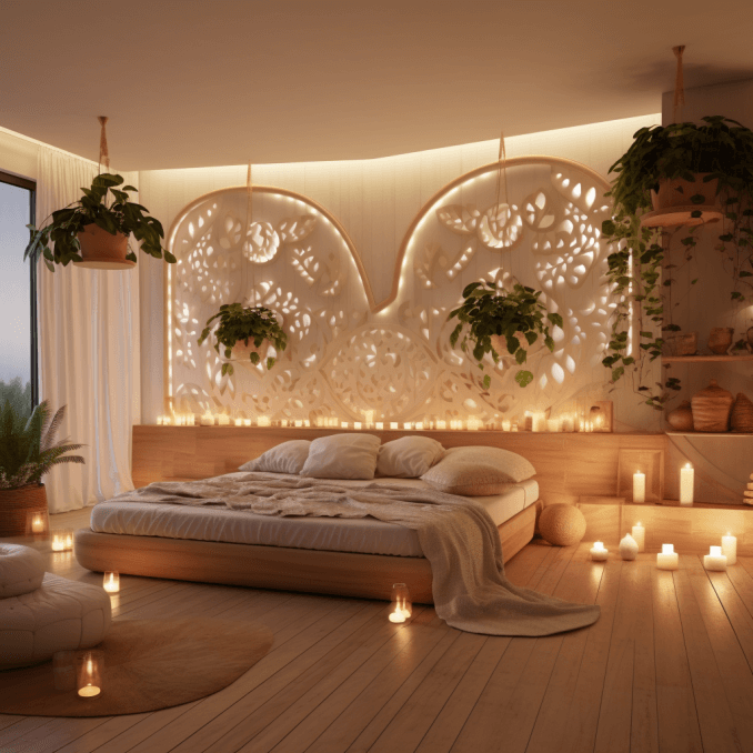  bohemian style bedroom decor (1)