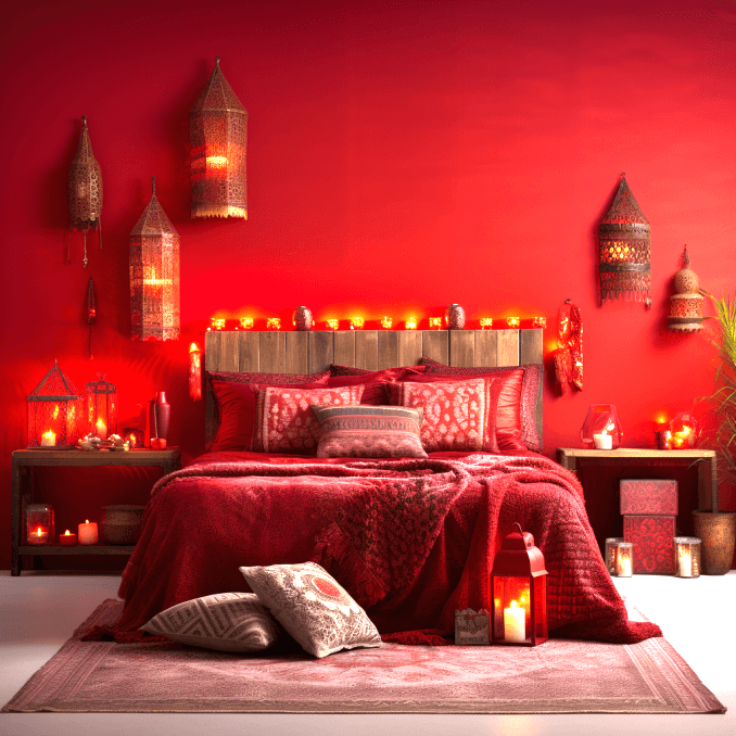 bohemian style bedroom decor (19)