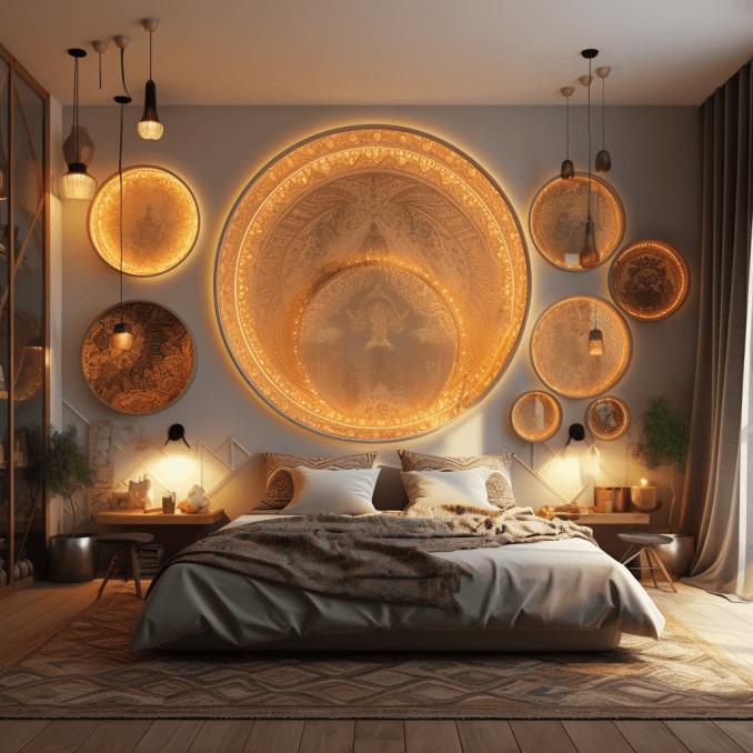  bohemian style bedroom decor (32)