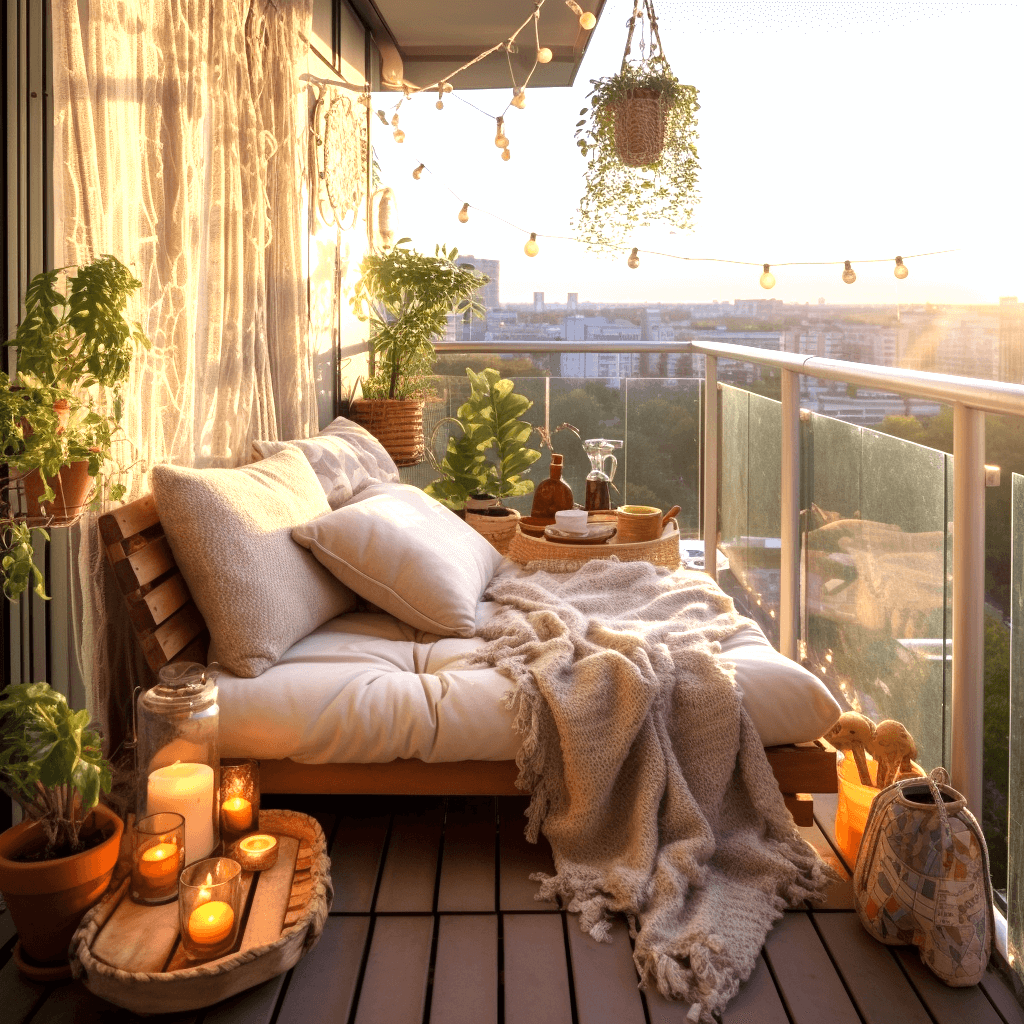 Bohemian Chic Elevate Your Balcony With Bohemian Style Decor (13)