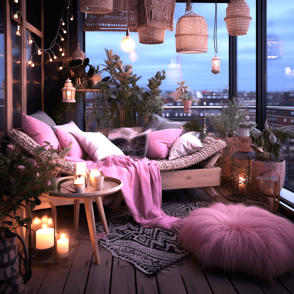 Bohemian Chic Elevate Your Balcony With Bohemian Style Decor (7)