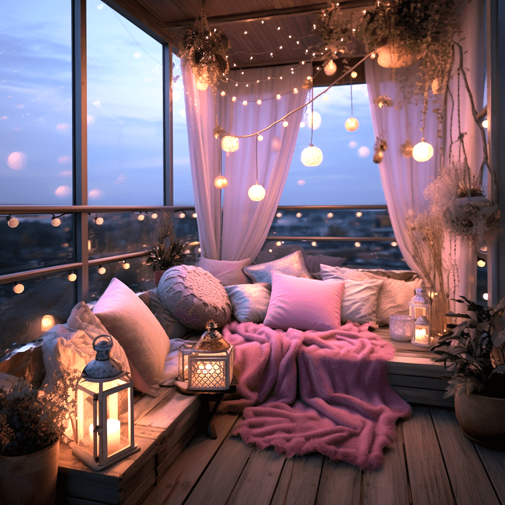 Bohemian Chic Elevate Your Balcony With Bohemian Style Decor (9)