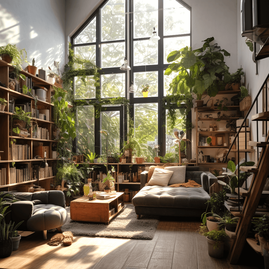 Boho Chic Delight Modern Living Room (3)