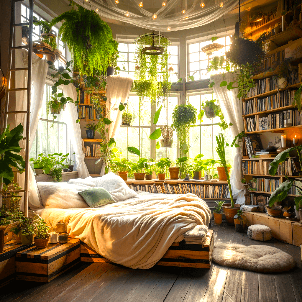 Boho Chic Delight Modern Living Room (5)