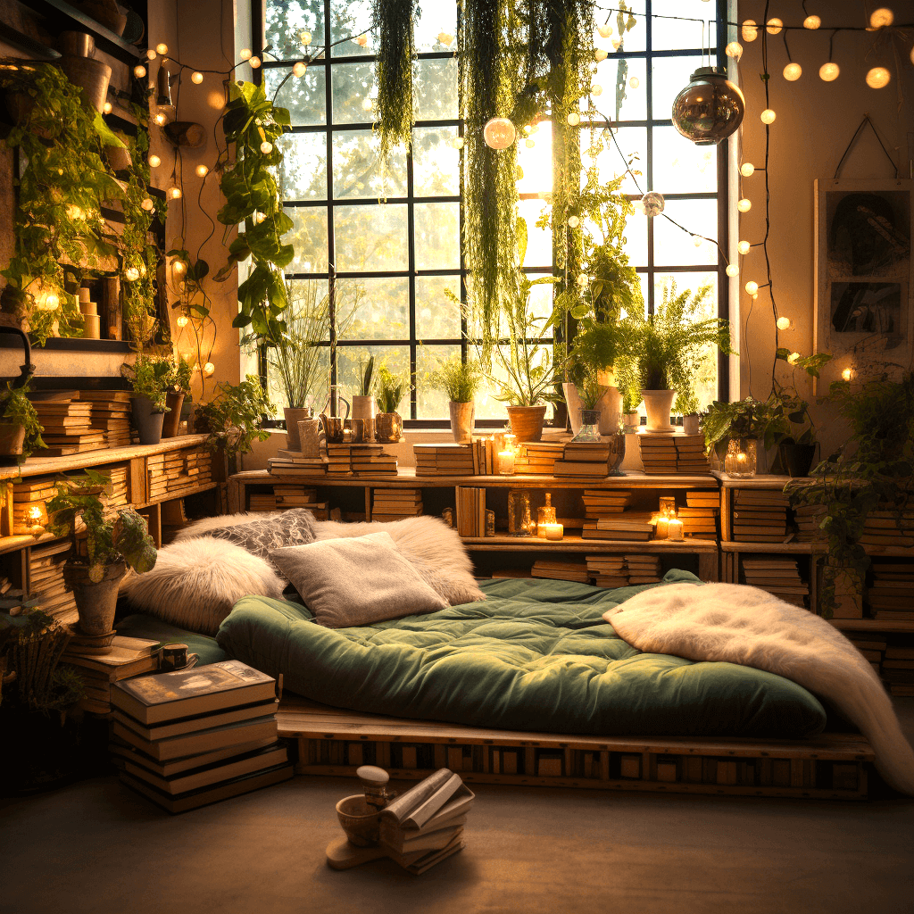 Boho Chic Delight Modern Living Room (6)