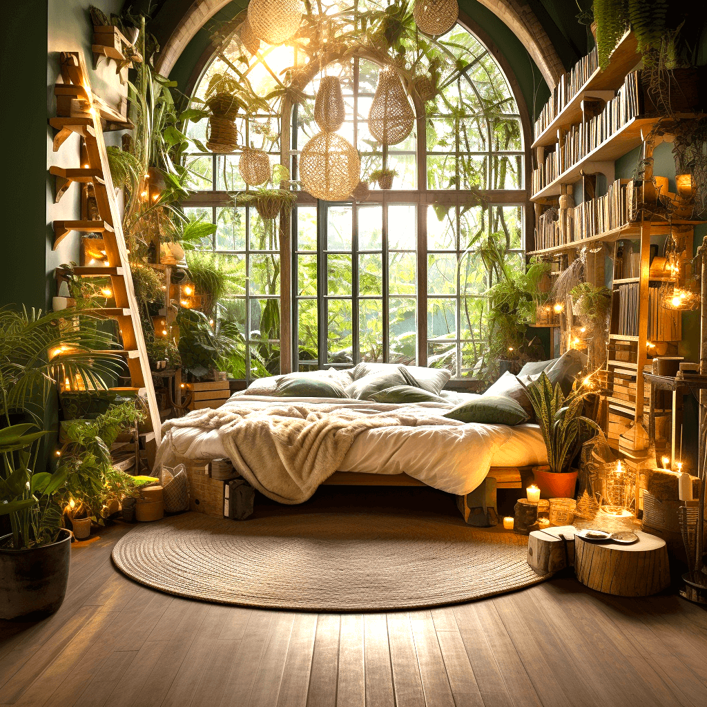 Boho Chic Delight Modern Living Room (7)