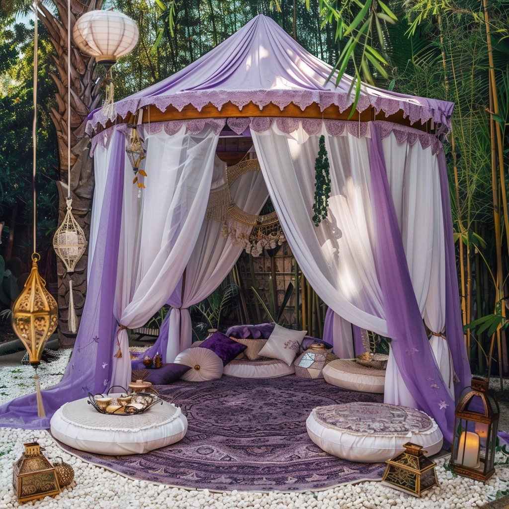 Nature's Bohemia Inspiring Outdoor Living with Bohemian Pergola Style (4)