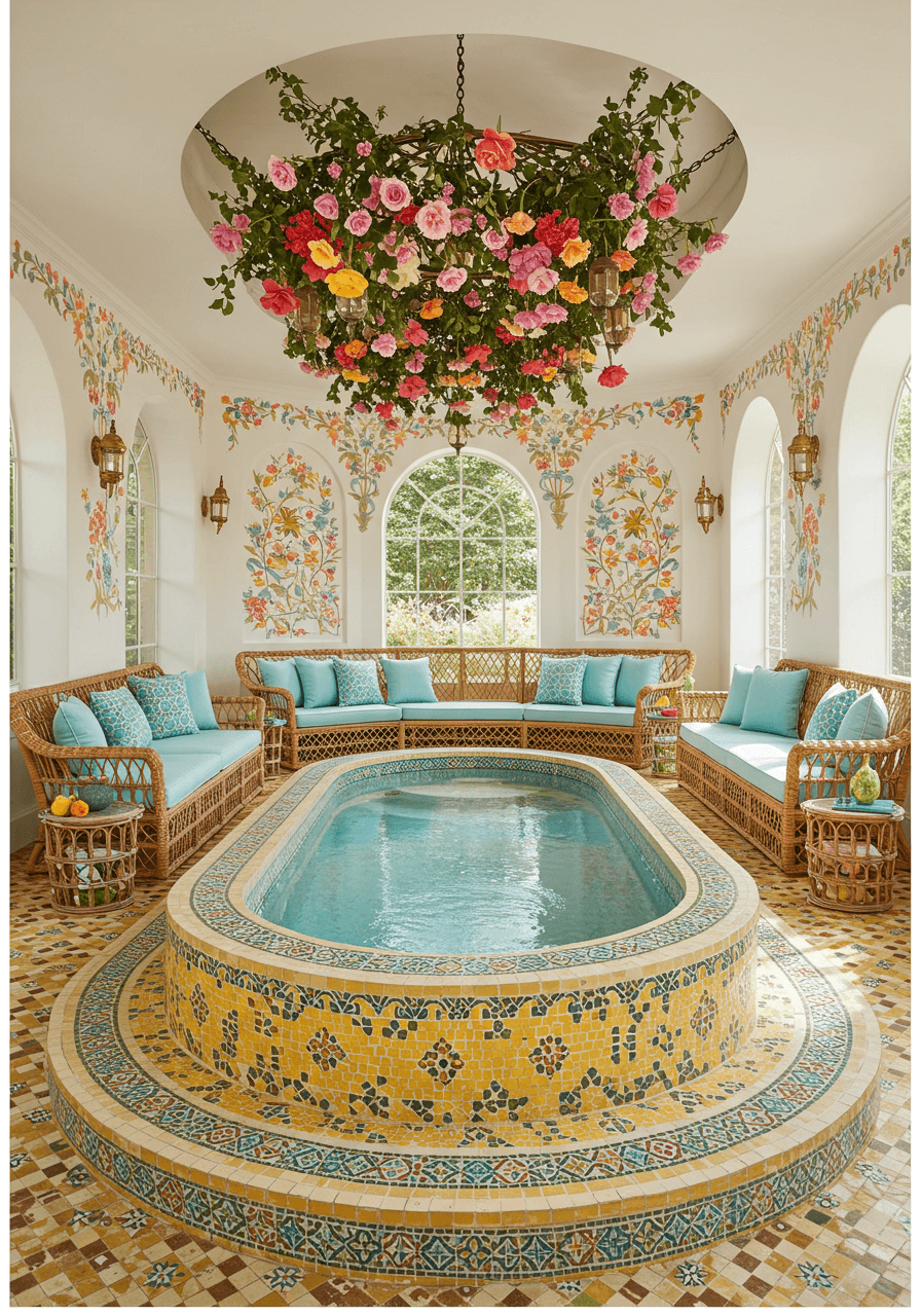 Dive Into Bliss How to Design the Perfect Bohemian Swimming Pool (9)