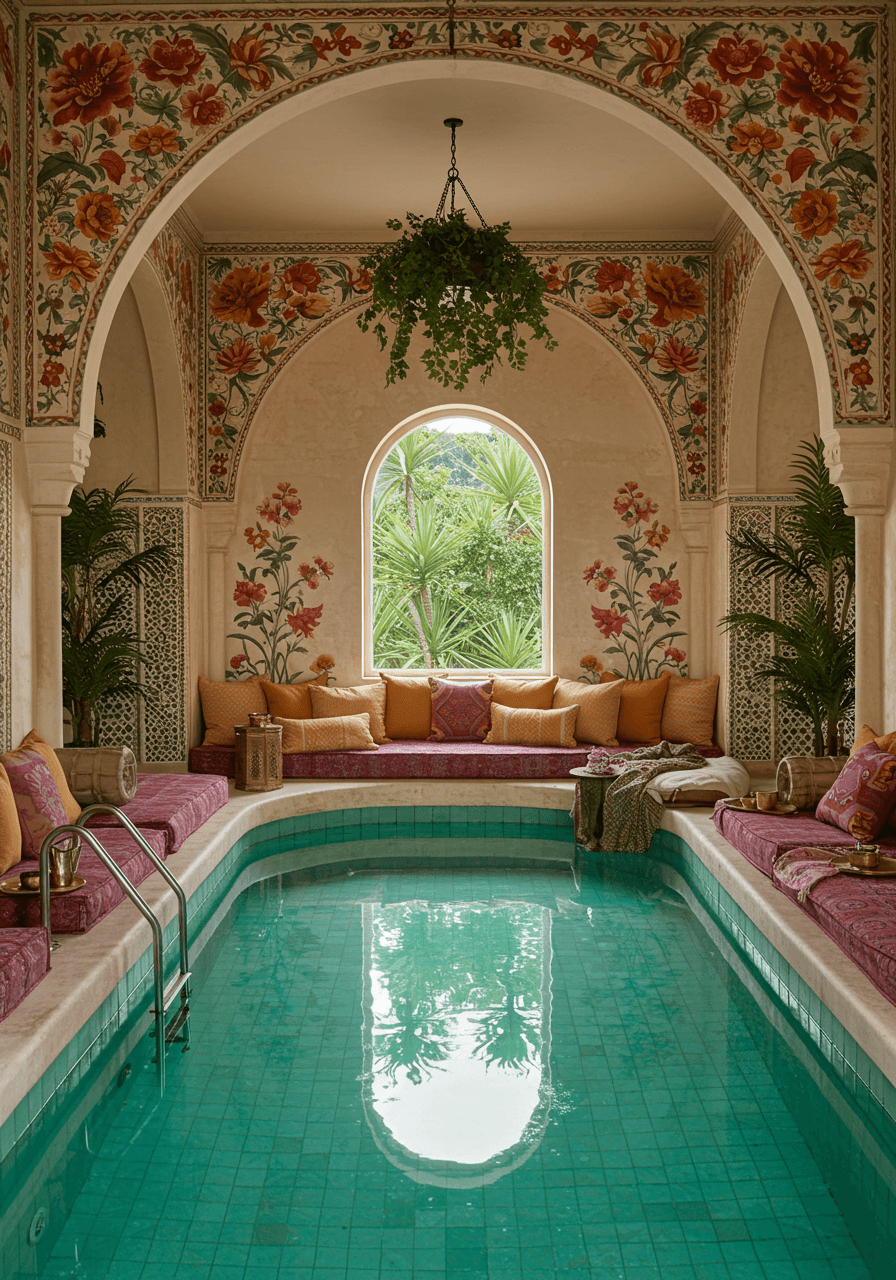 Dive Into Bliss How to Design the Perfect Bohemian Swimming Pool (2)