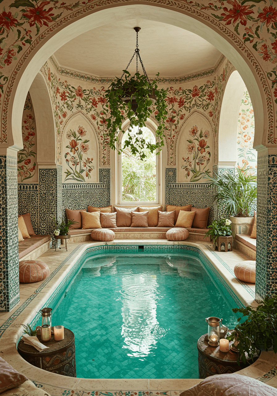 Dive Into Bliss How to Design the Perfect Bohemian Swimming Pool (4)