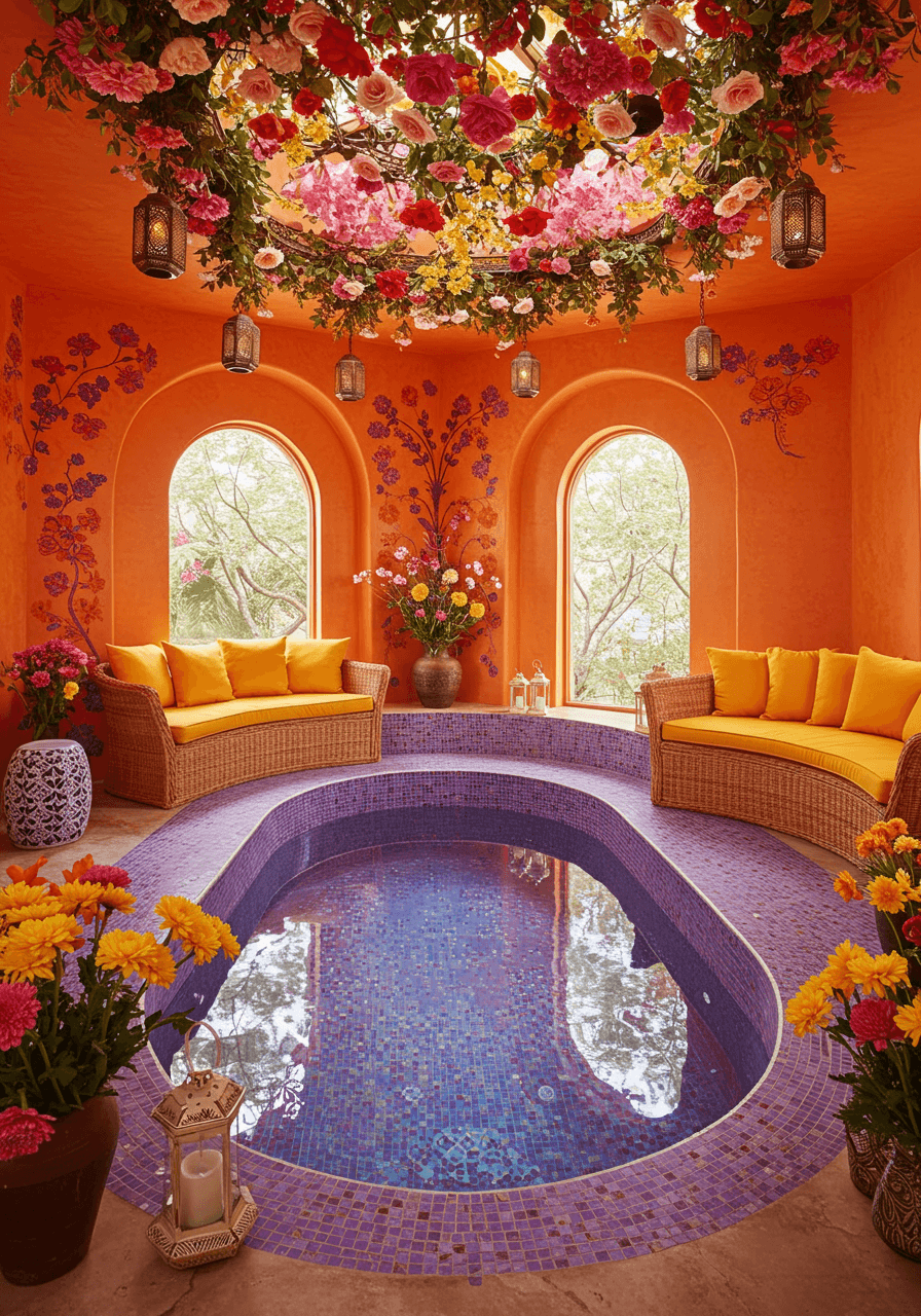 Dive Into Bliss How to Design the Perfect Bohemian Swimming Pool (6)