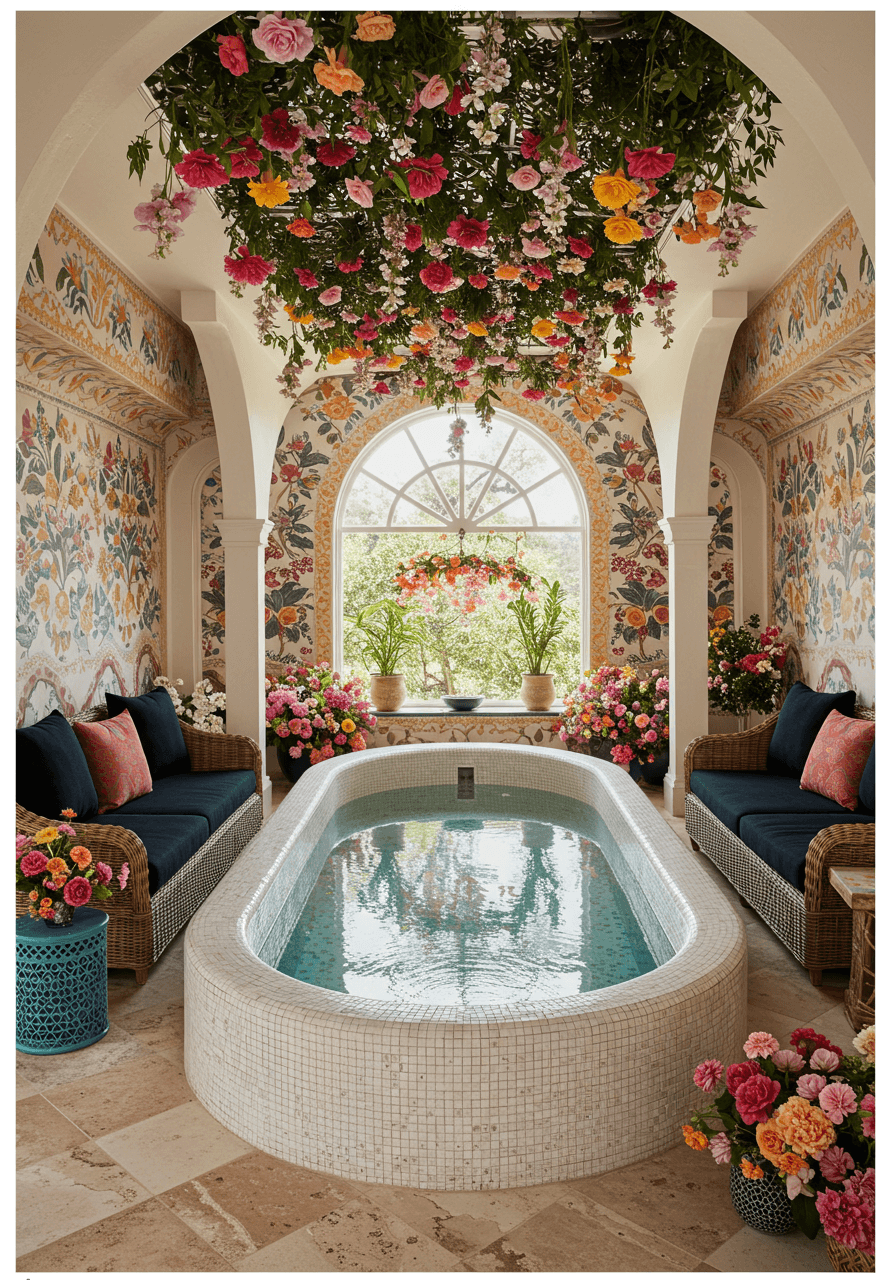 Dive Into Bliss How to Design the Perfect Bohemian Swimming Pool (7)