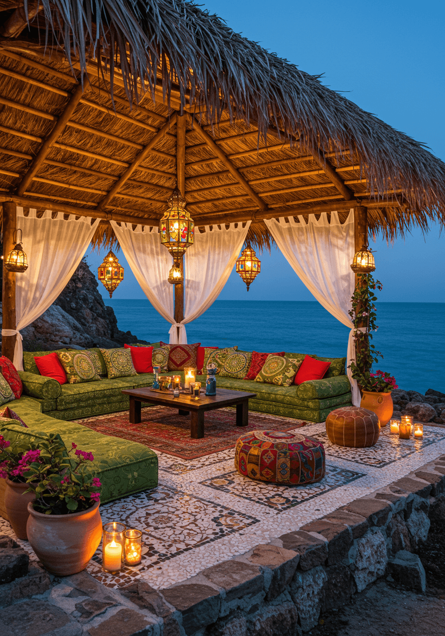 Barefoot & Bohemian Style Beach Party Seating That Speaks Free Spirit (1)