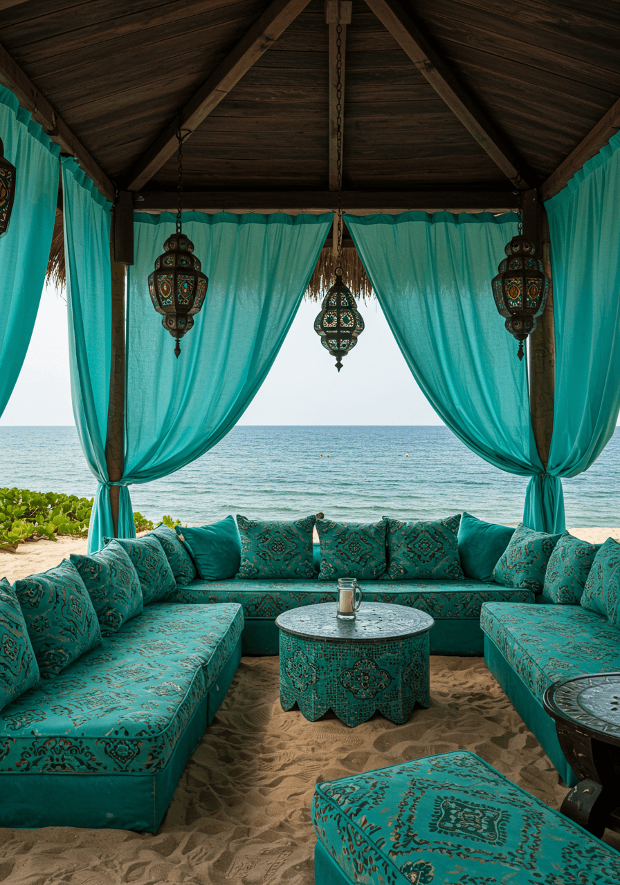 Barefoot & Bohemian Style Beach Party Seating That Speaks Free Spirit (6)