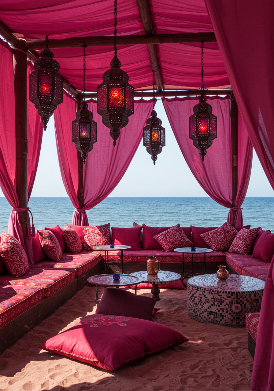 Barefoot & Bohemian Style Beach Party Seating That Speaks Free Spirit (29)