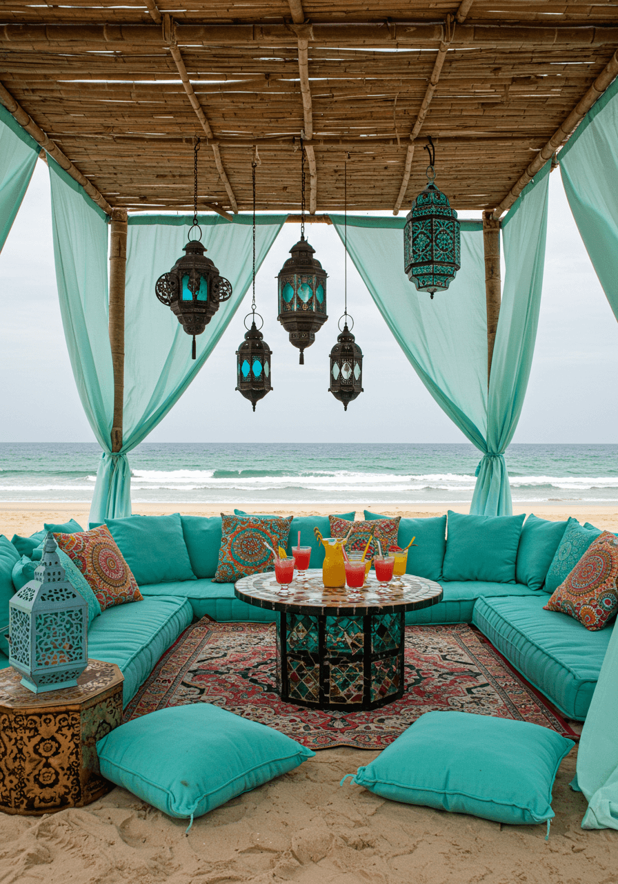 Barefoot & Bohemian Style Beach Party Seating That Speaks Free Spirit (3)