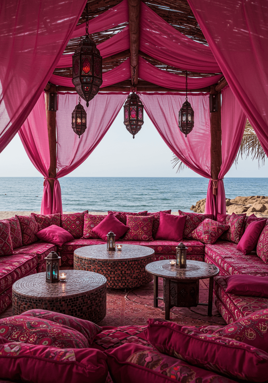 Barefoot & Bohemian Style Beach Party Seating That Speaks Free Spirit (30)