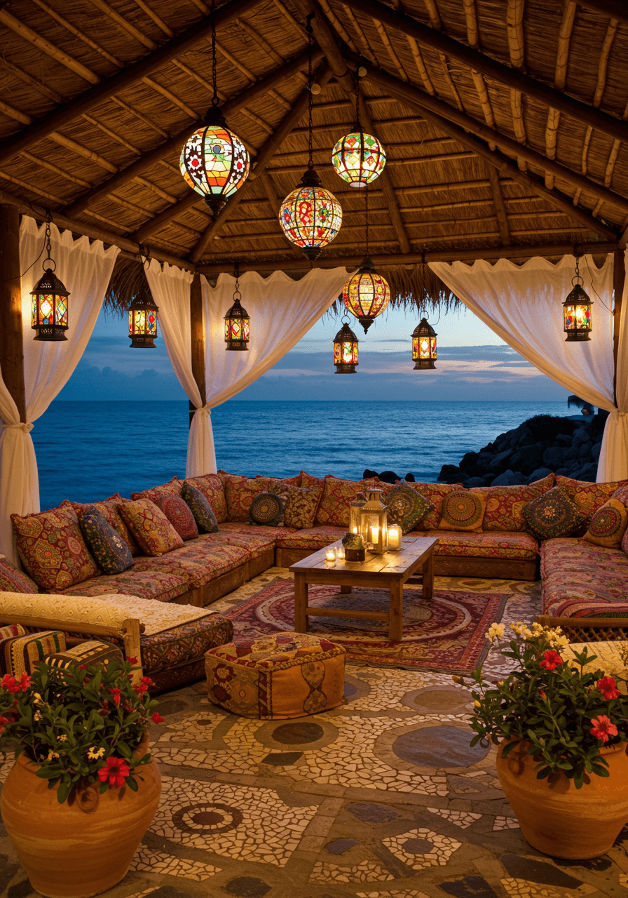 Barefoot & Bohemian Style Beach Party Seating That Speaks Free Spirit (33)