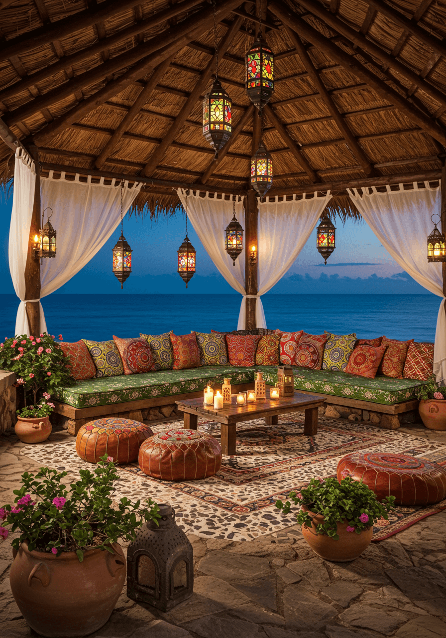 Barefoot & Bohemian Style Beach Party Seating That Speaks Free Spirit (34)