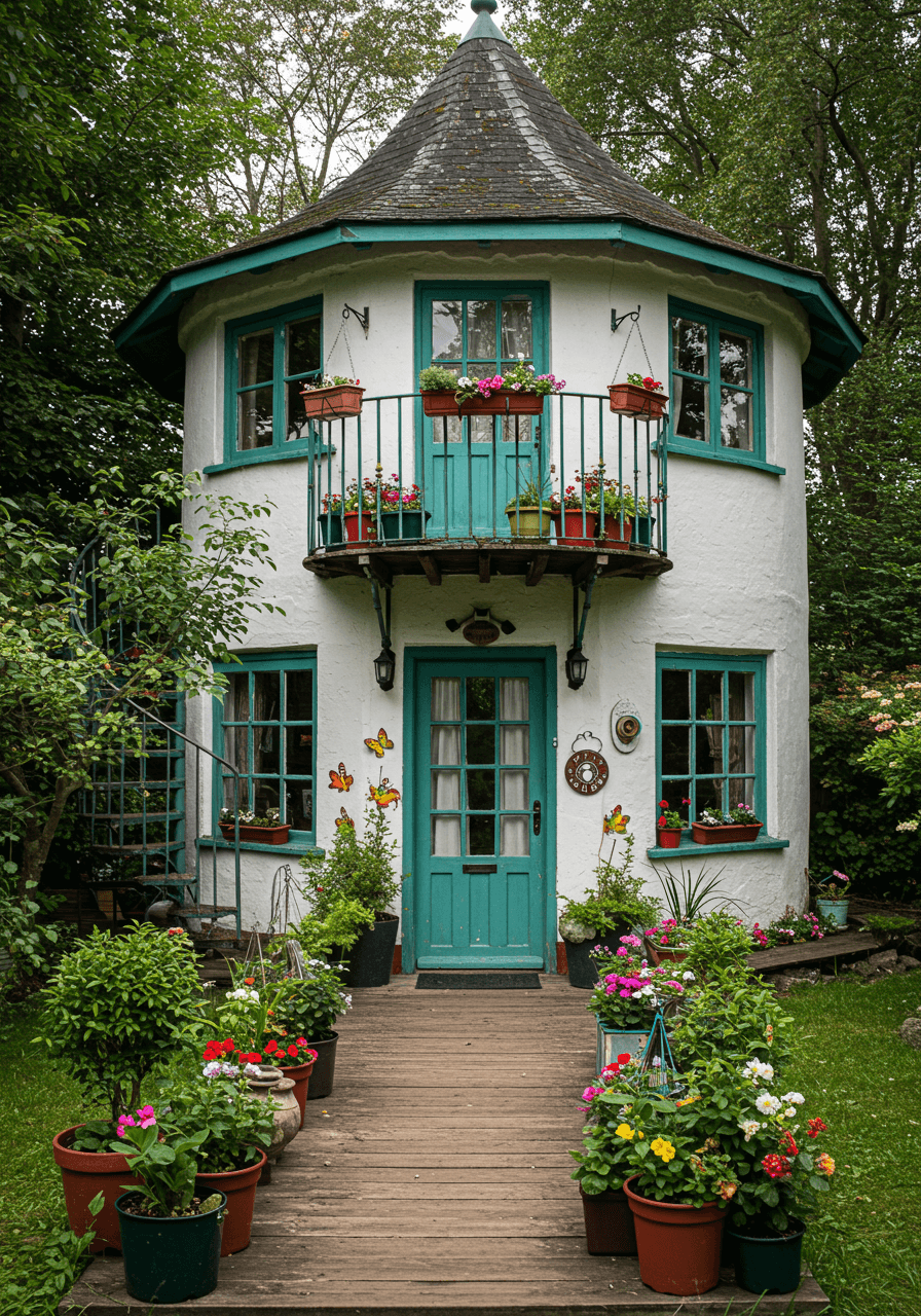 Boho Dreams Built Round A Whimsical Home Full of Color & Soul (13)