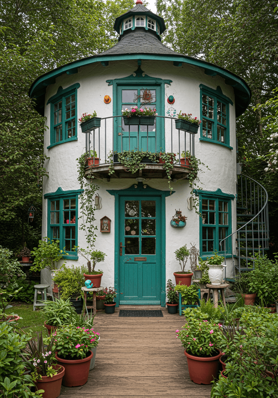 Boho Dreams Built Round A Whimsical Home Full of Color & Soul (2)