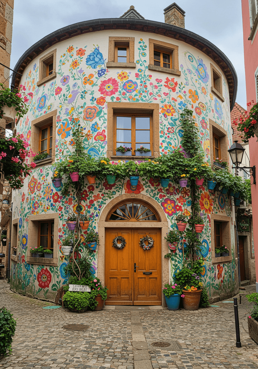 Boho Dreams Built Round A Whimsical Home Full of Color & Soul (16)