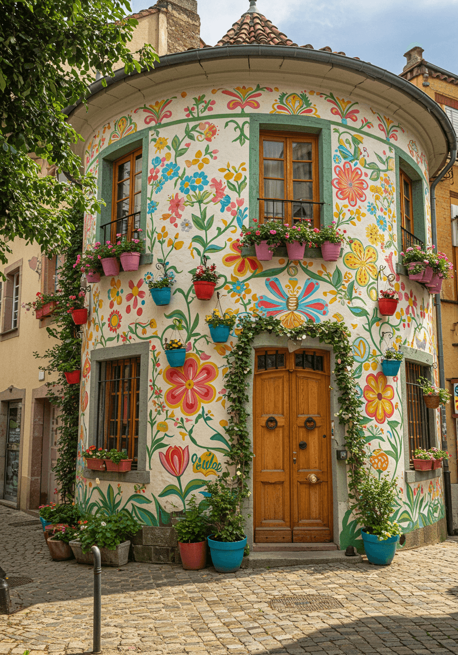 Boho Dreams Built Round A Whimsical Home Full of Color & Soul (19)