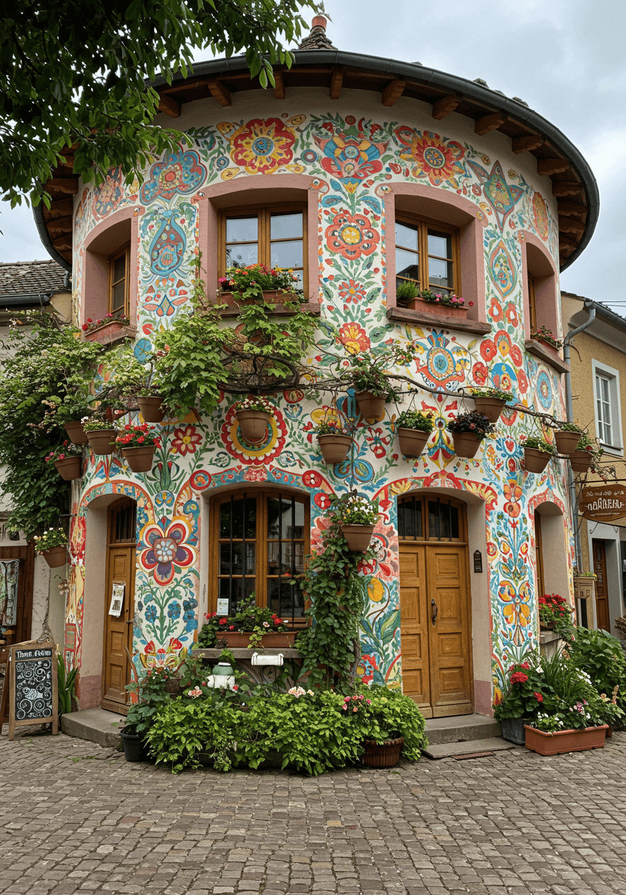 Boho Dreams Built Round A Whimsical Home Full of Color & Soul (21)